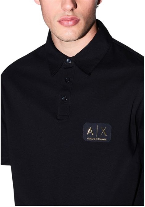 Polo in cotone con logo ARMANI EXCHANGE | Polo | XM002232 AF10364UC001